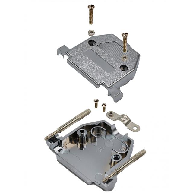 【MHCCOV-9-SCL-MP】9 WAY D-SUB HOOD METPLAS TOP ENT