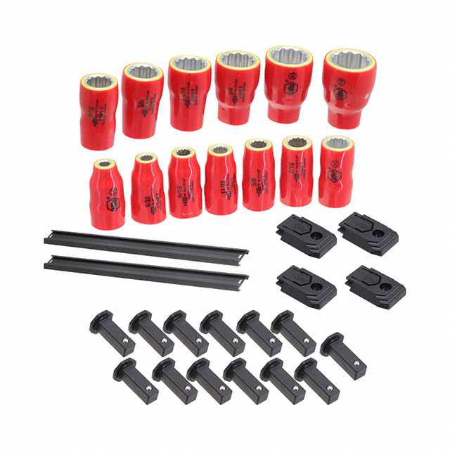 【31596】13 PC INSUL SOCKETS 3/8 DRIVE