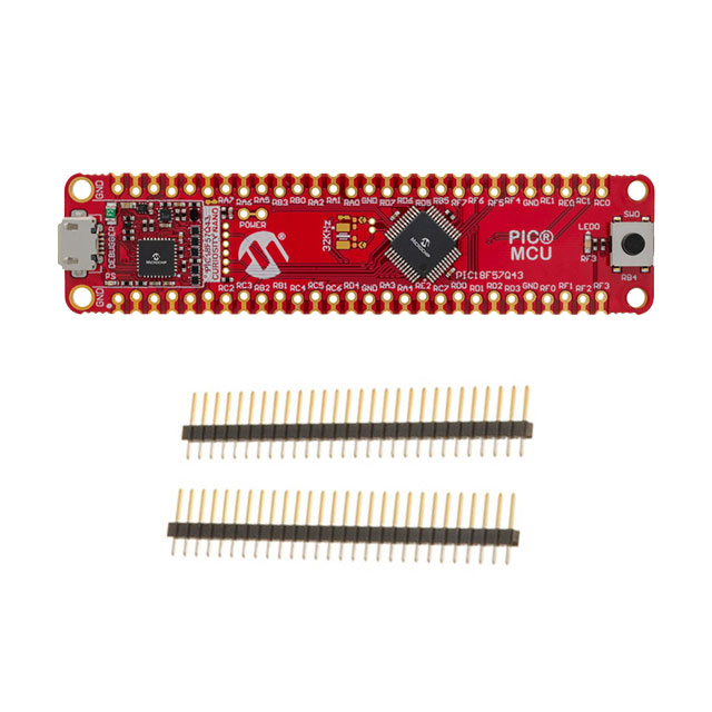 【DM164150】PIC18F57Q43 CURIOSITY NANO BRD
