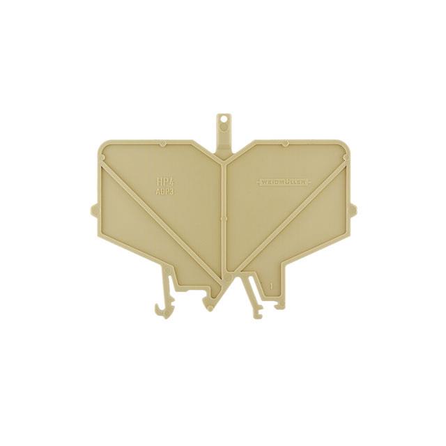 CONN TERM BLK RETAIN PLATE BEIGE【0485560000】