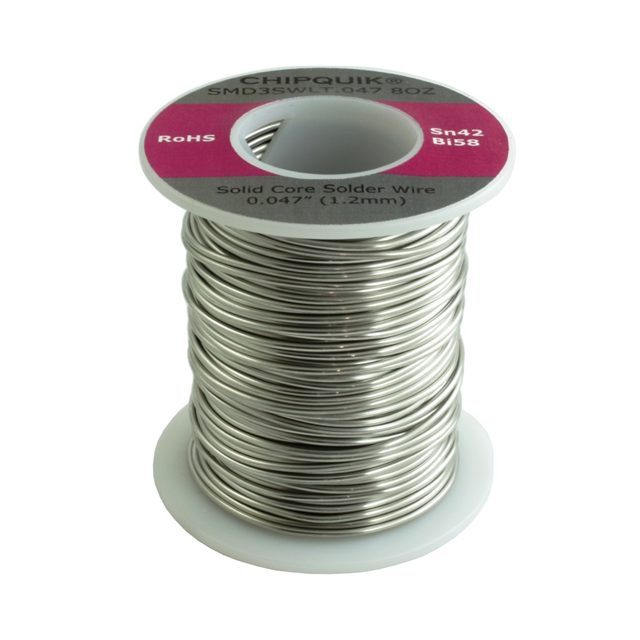 SOLDER WIRE SN42/BI58 .047" 8OZ【SMD3SWLT.047 8OZ】