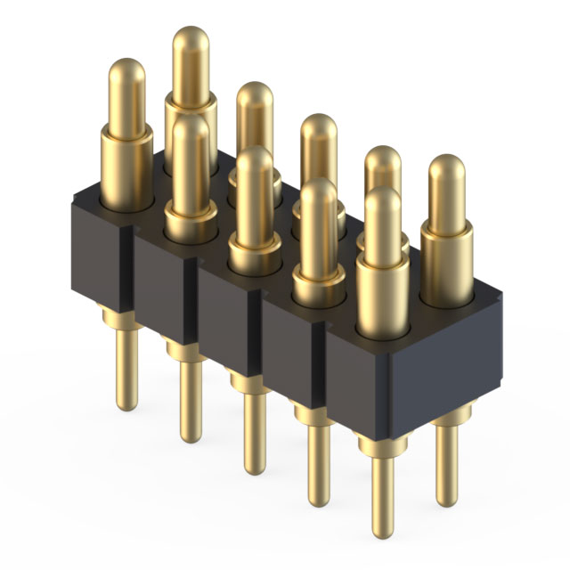 【827-22-010-10-020101】FMLB SPRING-LOADED CONN, SMT DOU