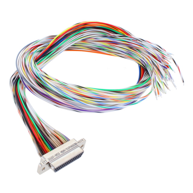 【MDM-51PH003B-A174】CABLE ASSY D-MIC-D 51P 457.2MM