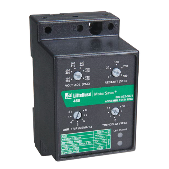 3-PHASE VM/ 190-480V/ ADJ VUB【460-MR】