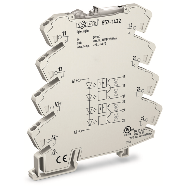 SSR RELAY SPST-NO 500MA 9-60V【857-1432】