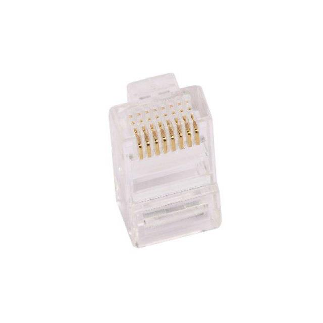【MHRJ458P8CR】8P8C UNSHLD PLG RND CBL 1=10PCS