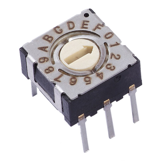 【220ADA16】SWITCH ROTARY DIP HEX 0.1A 50V