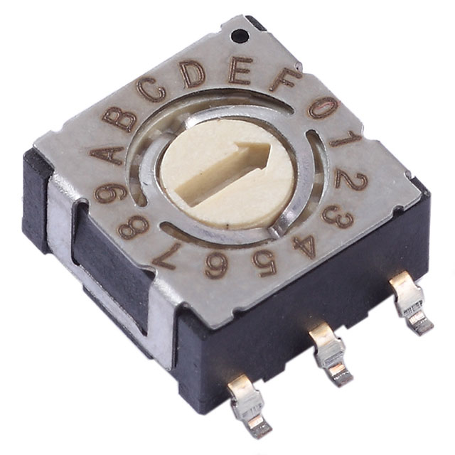 【220AMA16R】SWITCH ROTARY DIP HEX 0.1A 50V