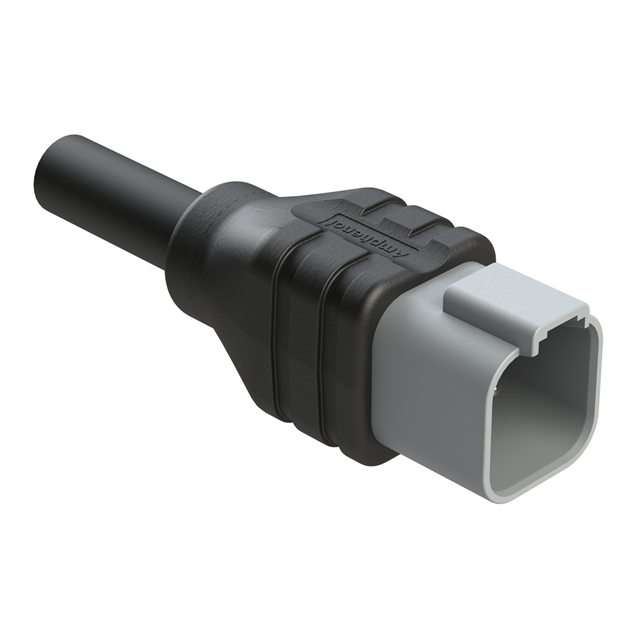 6 POSITION RECEPTACLE SINGLE-END【AT04GY-6P-N-TPE-M5】