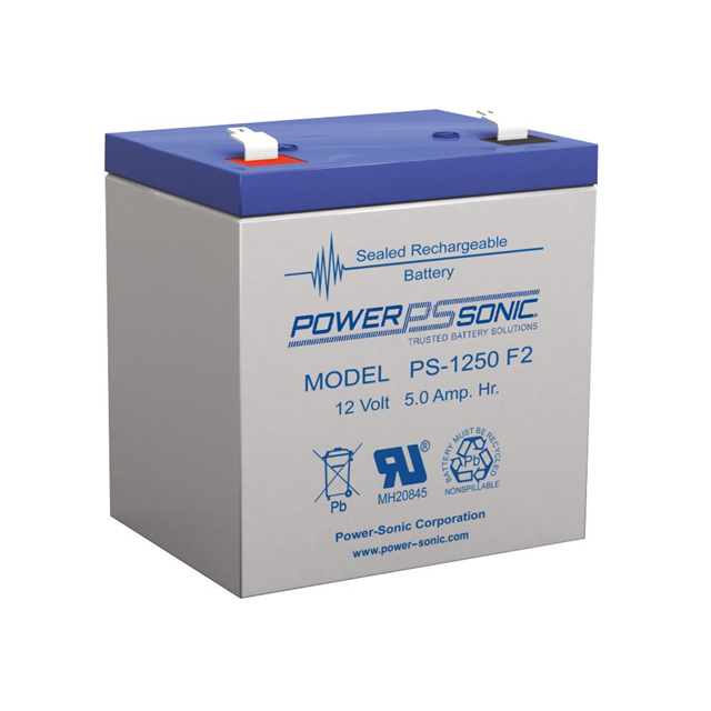 BATTERY LEAD ACID 12V 5AH【PS-1250 F2】