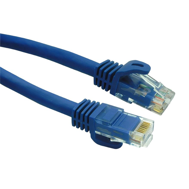 【BC-1UE002F】CABLE MOD 8P8C R/A PLUG-PLUG 2'