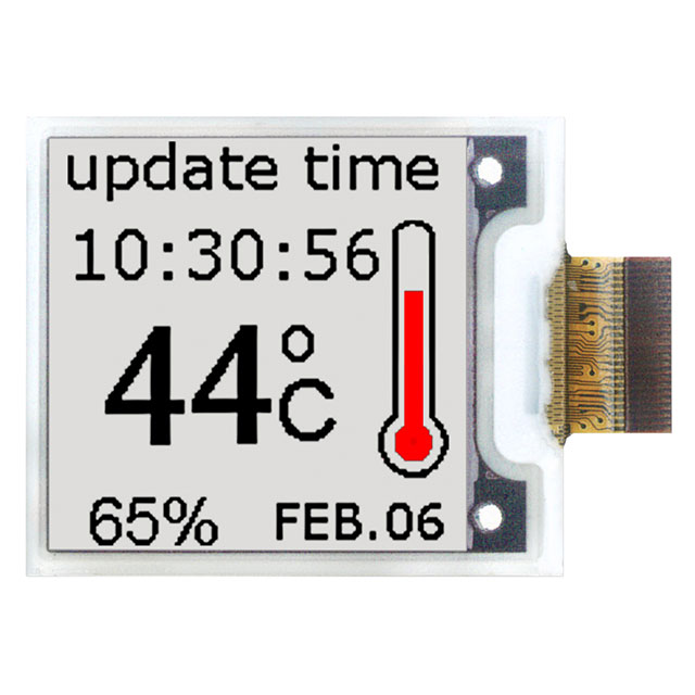 【E2154FS091】1.54" EPD, SPECTRA, W.ITC