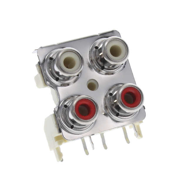 【PJRAS2X2S01X】CONN RCA JACK MONO 3.2MM R/A
