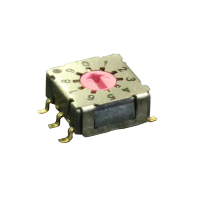 【RD07A10RGT】SWITCH ROTARY DIP BCD 0.1A 50V
