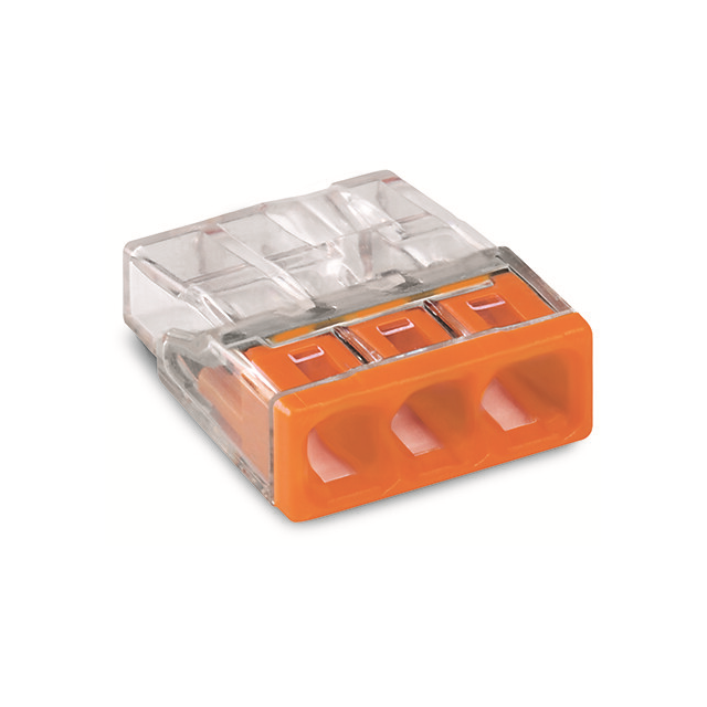 【2273-203】PUSHWIRE  SPLICING CONNECTOR; 3-