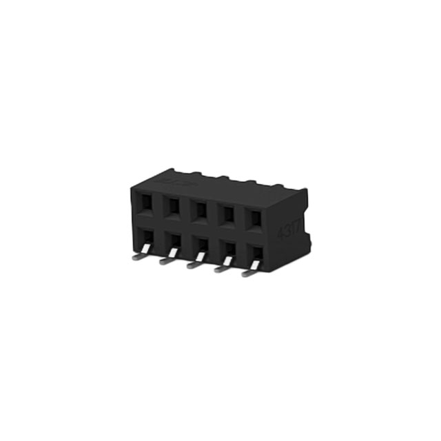 10P,2MM,B-B,REC,DRHZ,SMD,0.1AU,T【1-2307729-0】