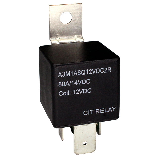 【A3M1ASQ12VDC2R】RELAY AUTOMOTIVE SPST 80A 12V