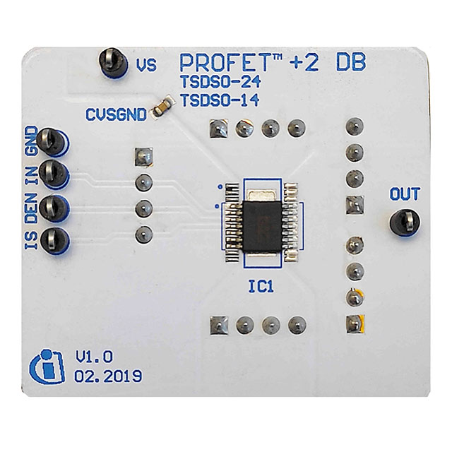 【PROF2BTS70081EPPDBTOBO1】EVAL BOARD FOR BTS7008-1EPP