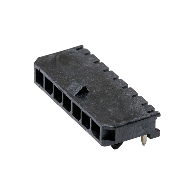 CONN HEADER R/A 7POS 3MM【0436500702】