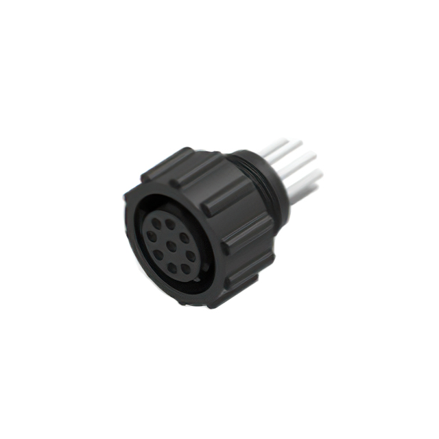 CIRC CBL 9POS PLUG TO WIRE 3.28'【2387133-2】