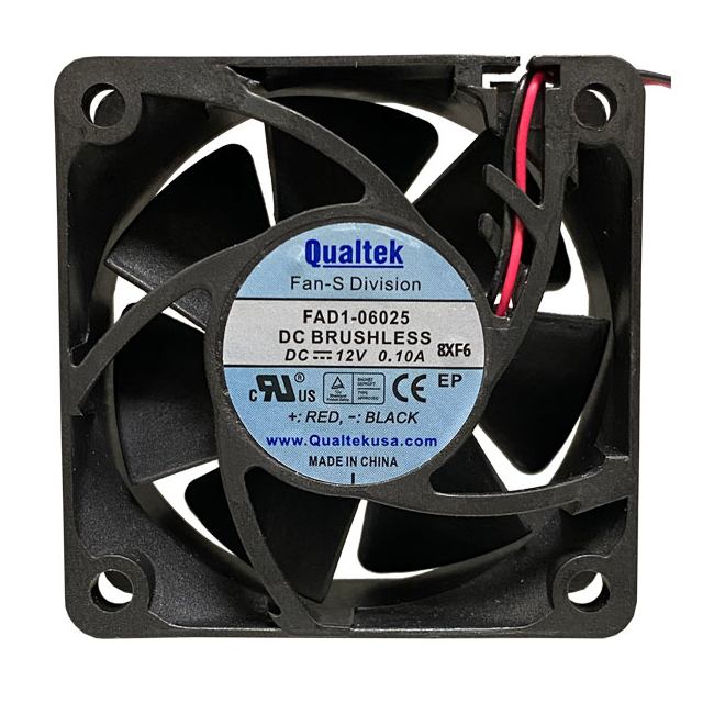 【FAD1-06025DHLW12-A】FAN AXIAL 60X25MM 24VDC WIRE