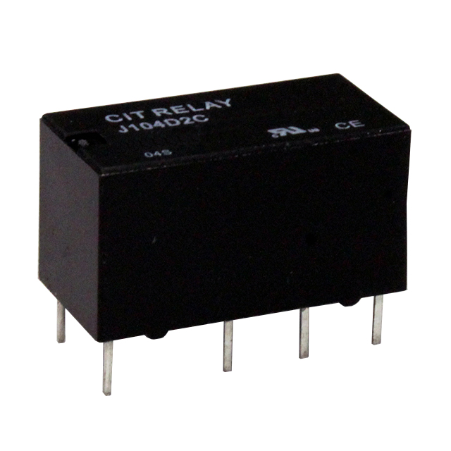 RELAY GENERAL PURPOSE DPDT 2A 5V【J104D2C5VDC.20S】