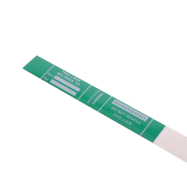 【PSL-PL1GRNY】LABEL ELECTRL WARN 10"X0.75"
