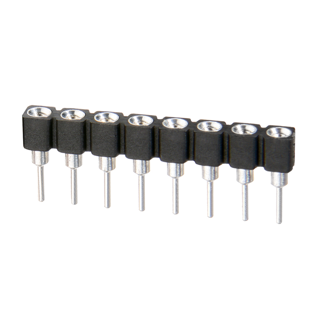 【D01-9970842】CONN SOCKET SIP 8POS GOLD
