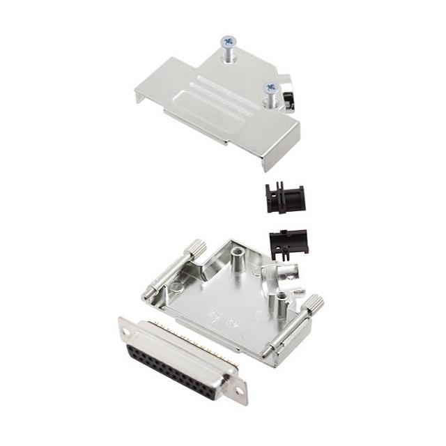 CONN D-SUB RCPT 25POS SOLDER CUP【6355-0003-13】