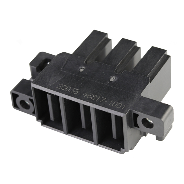 CONN PLUG 3POS 11.00MM R/A SLDR【0468171001】