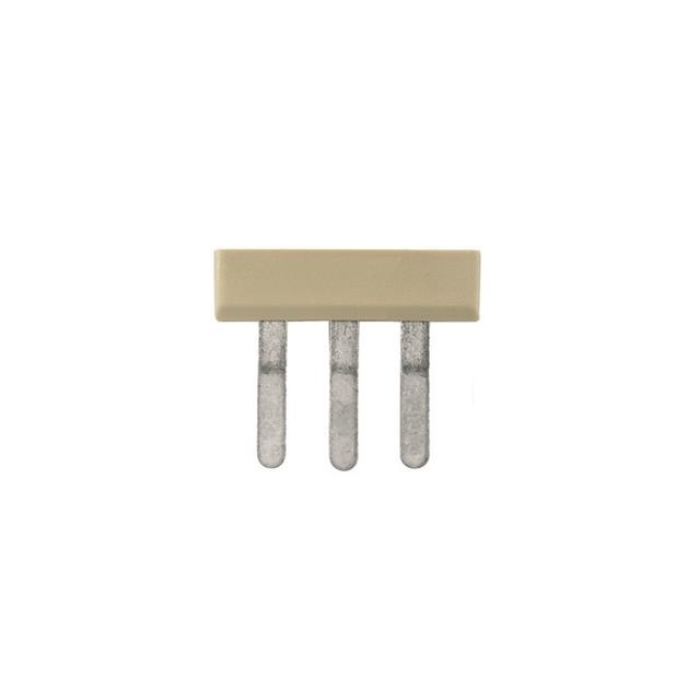 JUMPER TERM BLK 3POS FLAT PIN【0482800000】