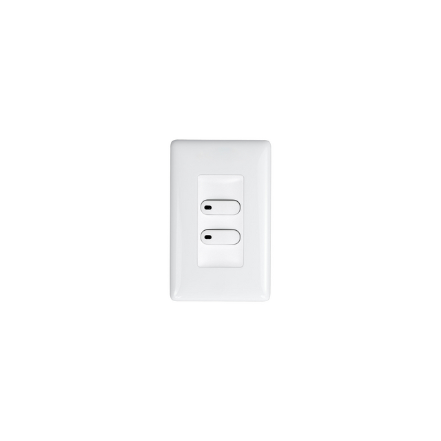 【LVSRJ45-2-WH】LOW VOLTAGE SWITCH, MOMENTARY, 2