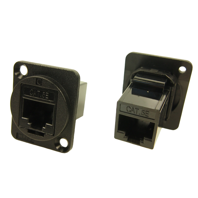 【CP30220】FT CAT5E RJ45 CSK BLACK