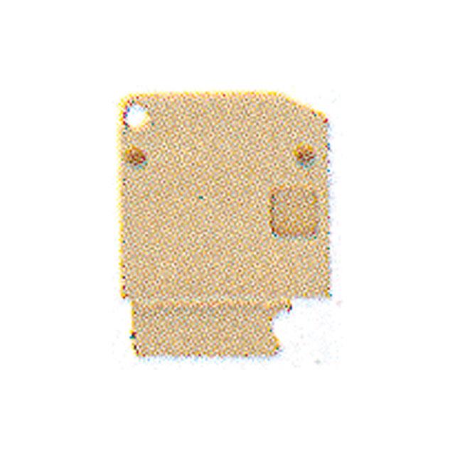 CONN TERM BLK END PLATE RAIL BG【0162520000】