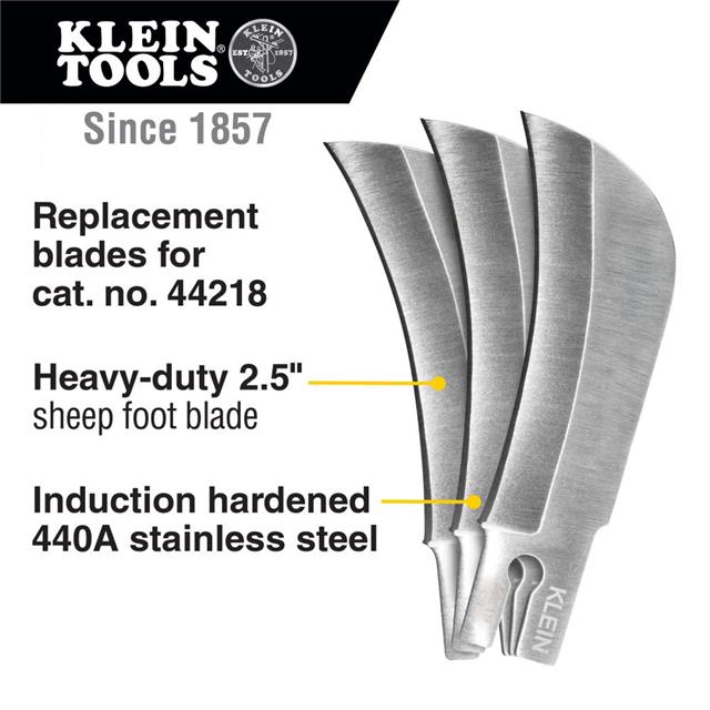 【44219】REPLACEMENT BLADE #440A 3PC