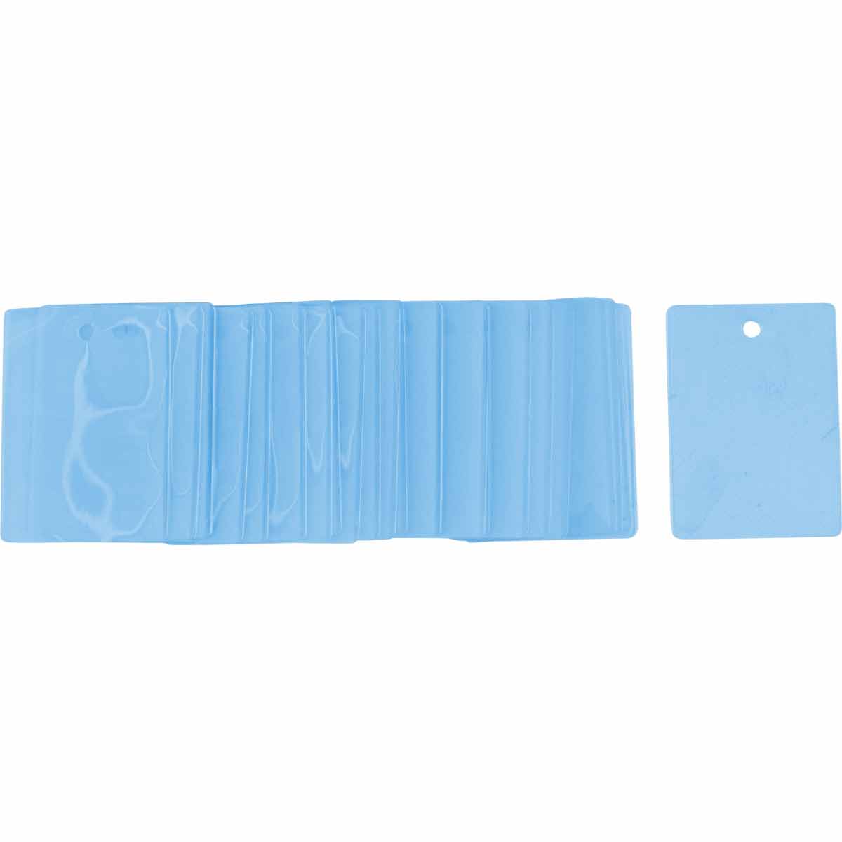 BLUE POUCHES, 3.5 X 2.5【23323】