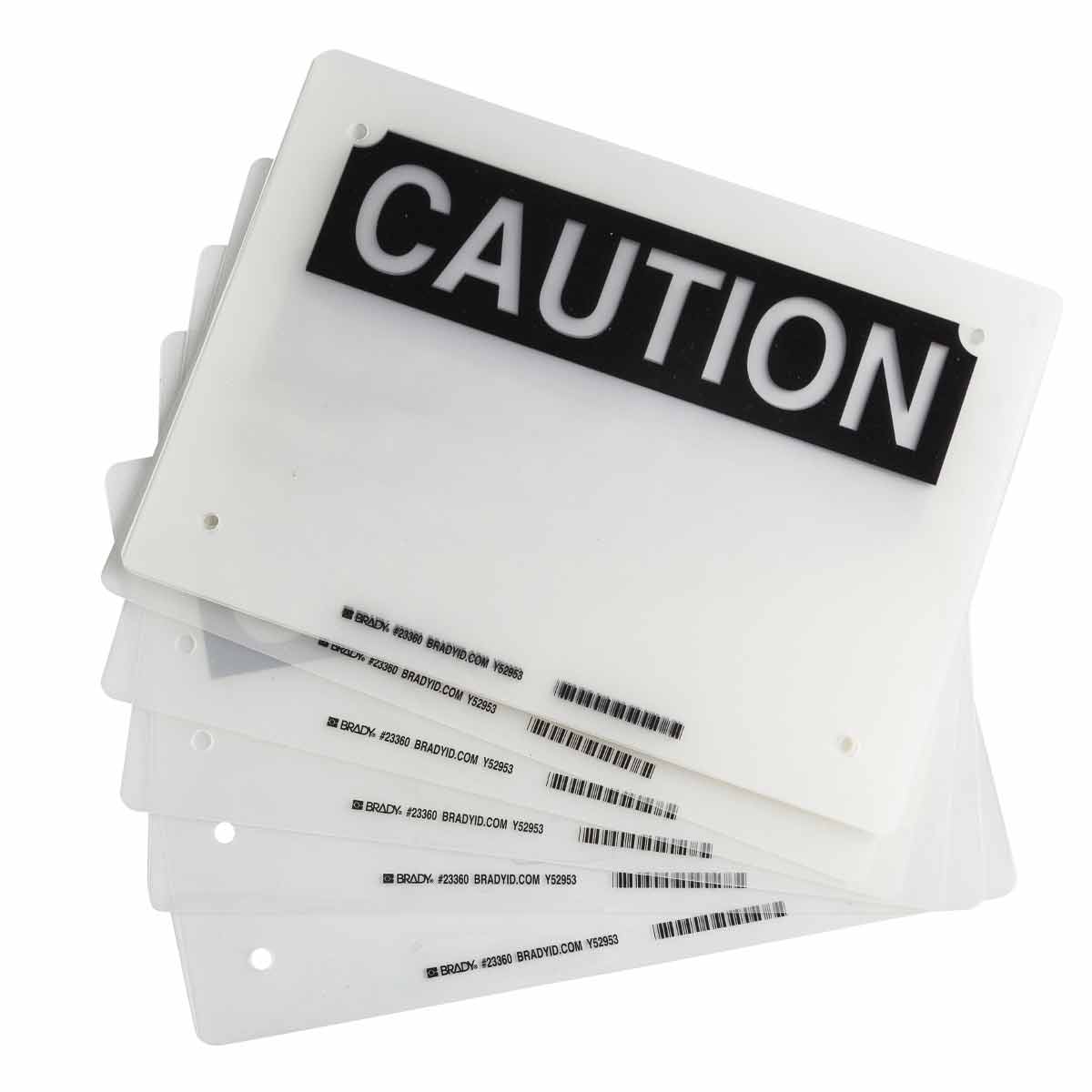 LAMINATING POUCHES: CAUTION【23360】