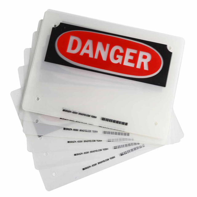 【23361】LAMINATING POUCHES: DANGER