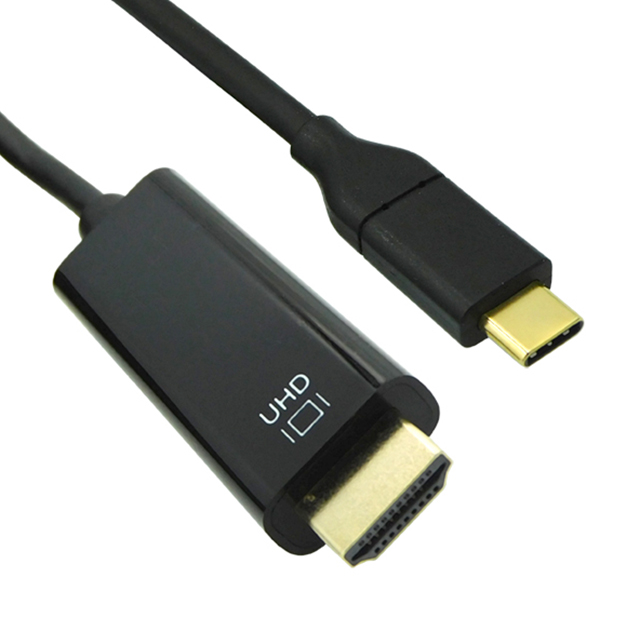 【BC-HC010F】CBL ASSY HDMI-A M TO USB-C M 10'