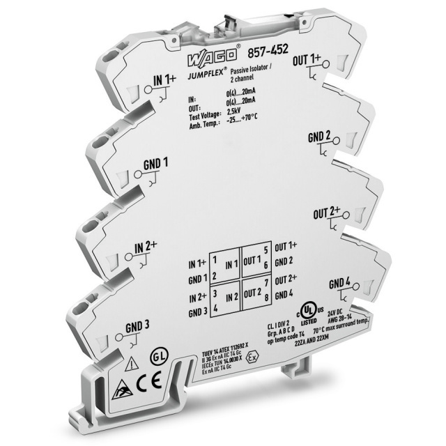 PASSIVE ISOLATOR, 2-CHANNEL; CUR【857-452】