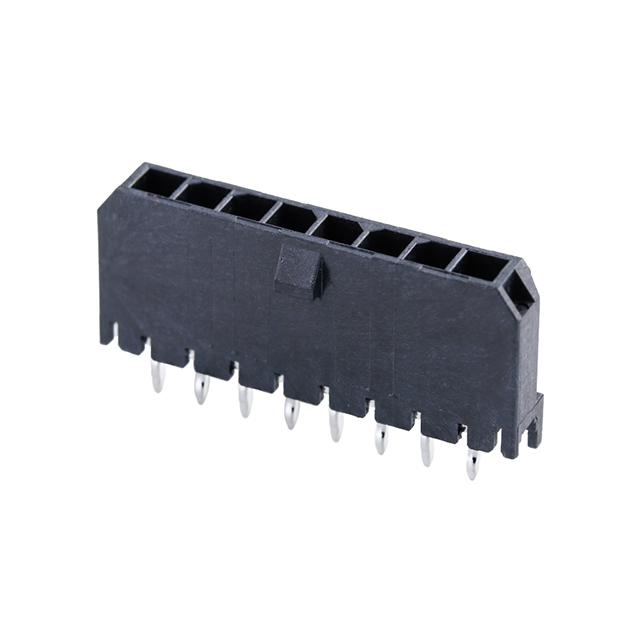 CONN HEADER VERT 8POS 3MM【0436500817】