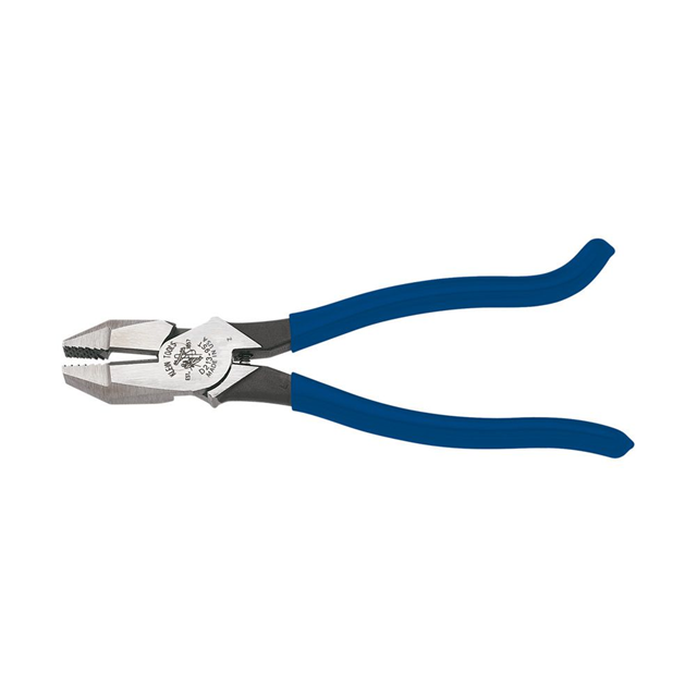 【D213-9ST】PLIERS COMBO FLAT NOSE 9.38"