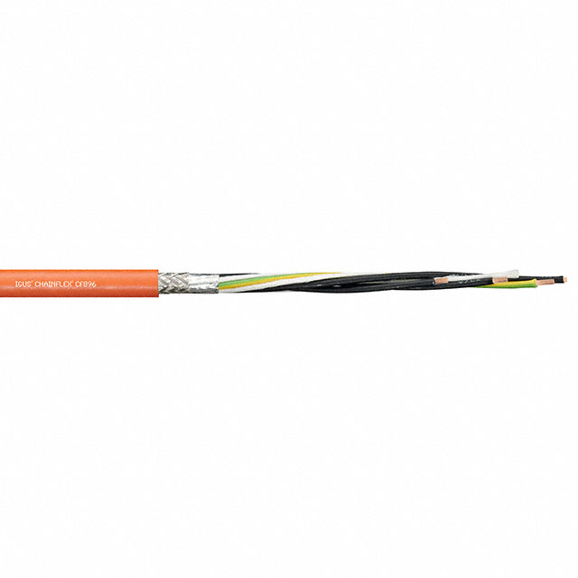 【CF896-15-04】CABLE 4COND 16AWG ORG SHLD FOOT