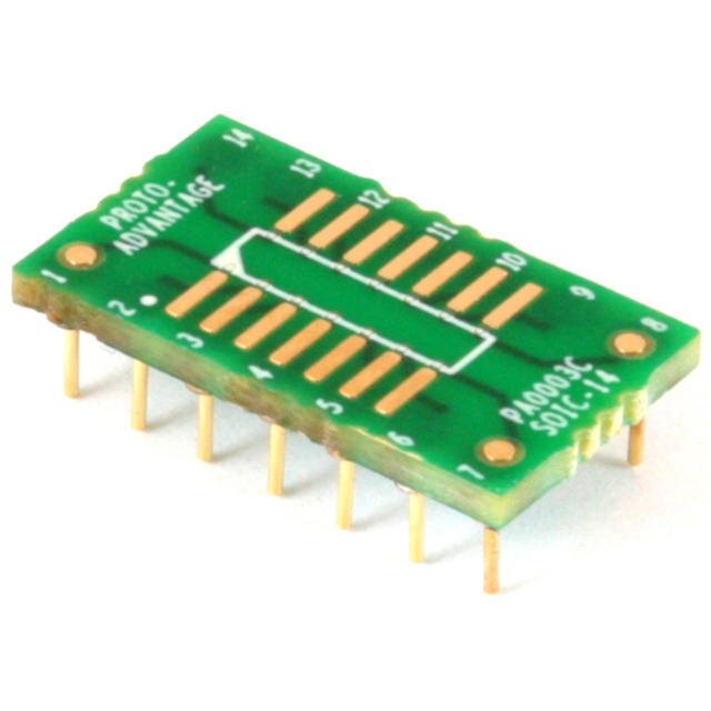 SOIC-14 TO DIP-14 SMT ADAPTER (1【PA0003C】