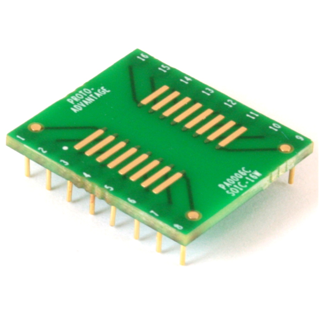 【PA0006C】SOIC-16 TO DIP-16 SMT ADAPTER (1