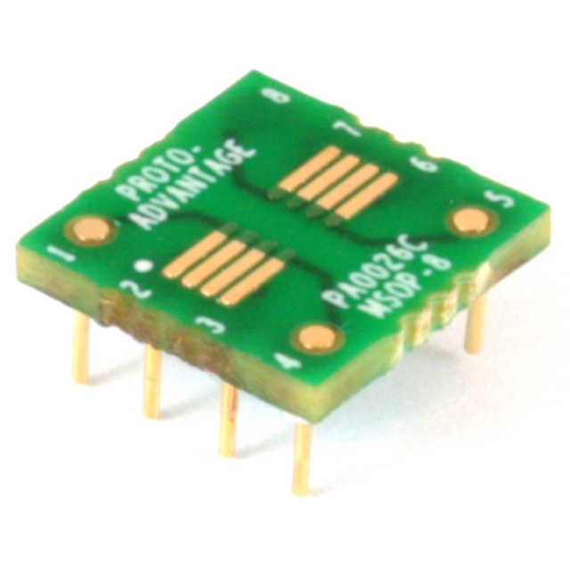 UMAX-8/USOP-8/MSOP-8 TO DIP-8 SM【PA0026C】