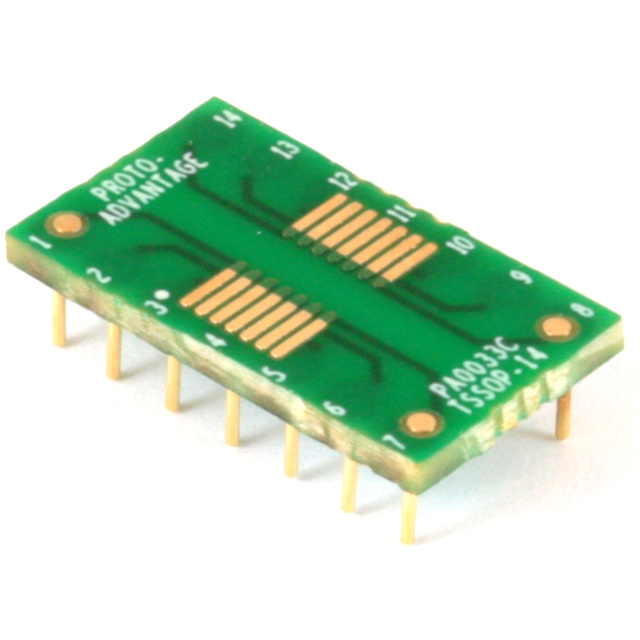 【PA0033C】TSSOP-14 TO DIP-14 SMT ADAPTER (