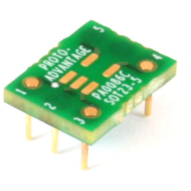 SOT23-5 TO DIP-6 SMT ADAPTER (0.【PA0086C】