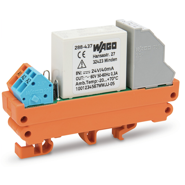 RELAY GEN PURPOSE DPDT 5A 24V【288-437】