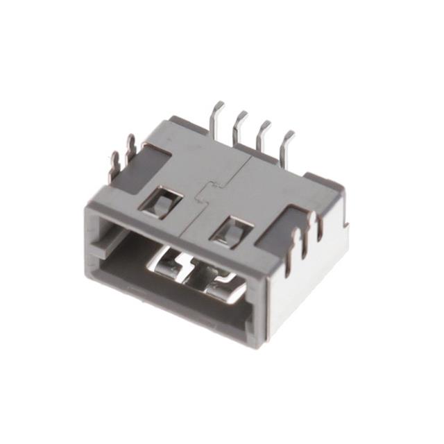 【GT17HR-4P-2H(55)】CONN AUTO LAN PLUG 4P SLD RA SMD [digi-reel品]